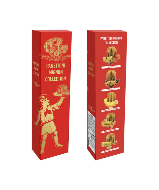 Coffret 5 mini panettones