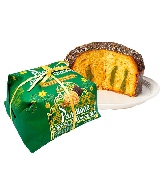 Panettone style Dubaï au chocolat - 800g