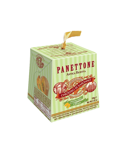 Panettone à la crème de pistache