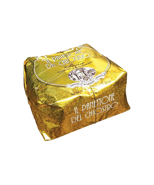 Panettone aux raisins et aux fruits confits
