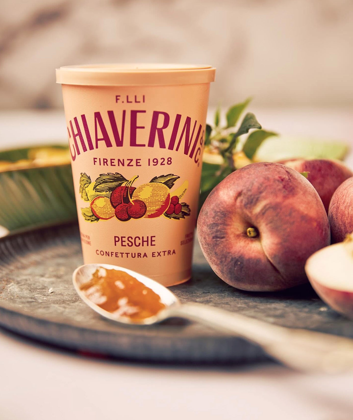 Confiture extra pêche