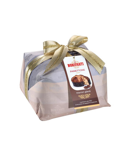 Panettone aux marrons glacés