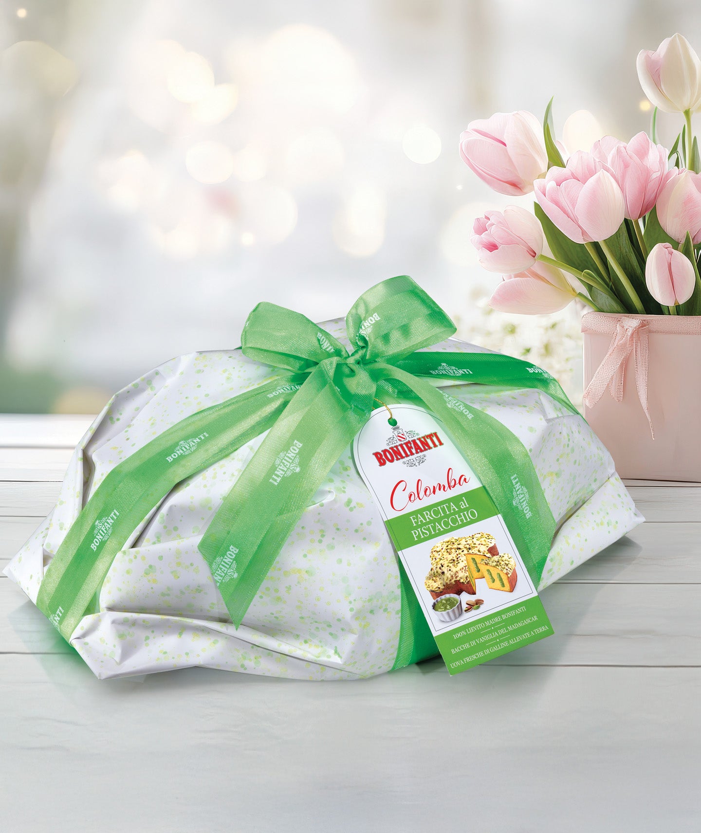 Colomba pistache de Pâques