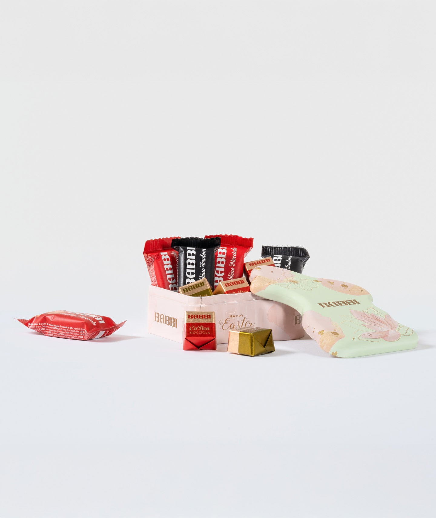 Coffret Lapin : assortiments de babbini et chocolats