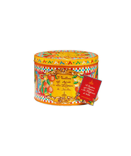 Panettone agrumes et safran de Sicile Dolce & Gabbana - 500gr