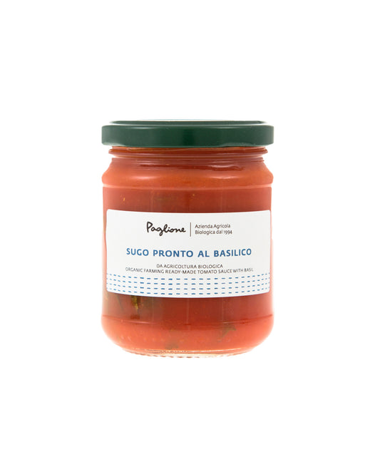 Sauce tomate basilic bio