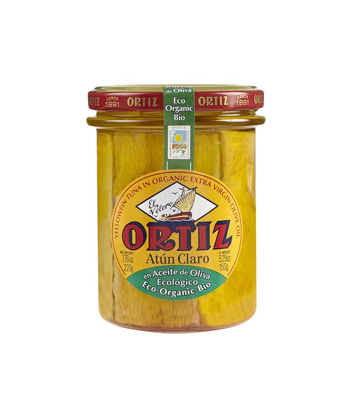 Thon Albacore à l'huile d'olive bio