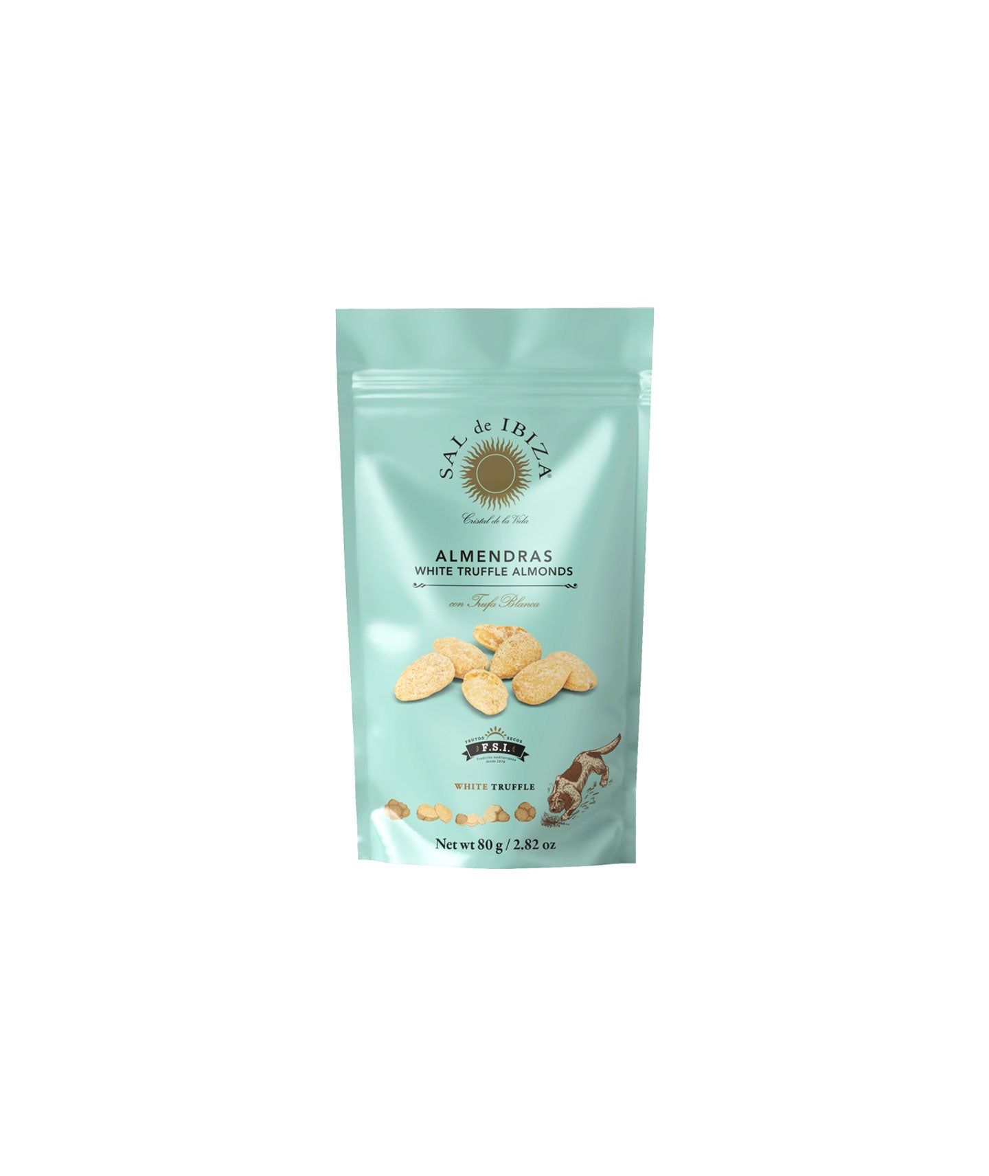 Amandes à la truffe blanche et sel de Ibiza