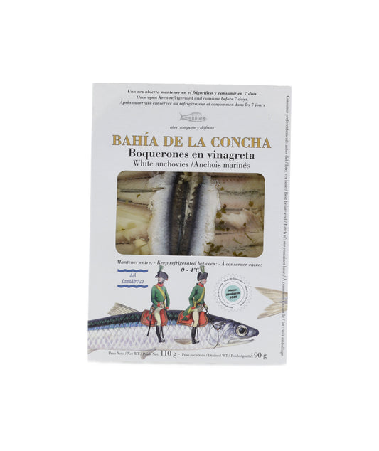 Anchois marinés de la mer Cantabrique (Boquerones)