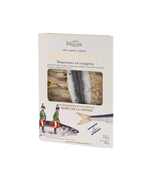 Anchois marinés de la mer Cantabrique (Boquerones)