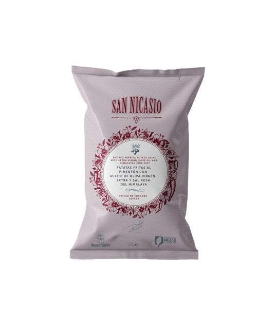 Chips luxe sel rose paprika