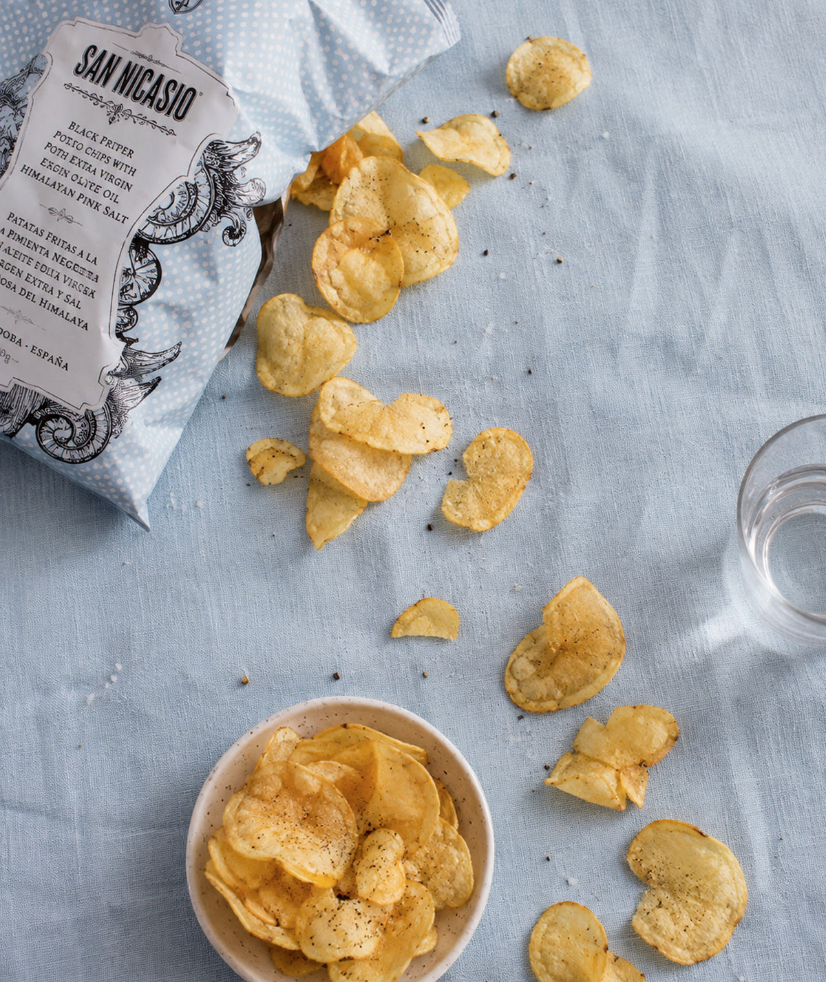 Chips luxe sel rose poivre