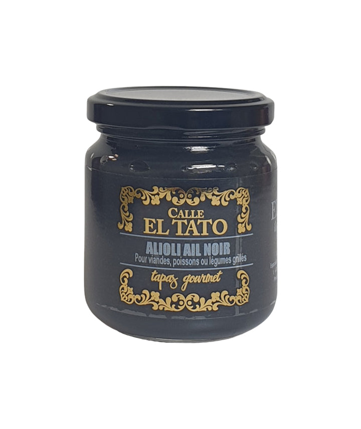 Sauce alioli à base d'ail noir