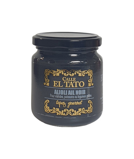 Sauce alioli à base d'ail noir
