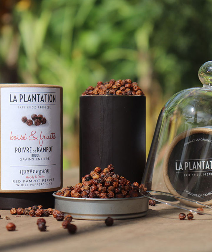 Poivre de Kampot Rouge IGP