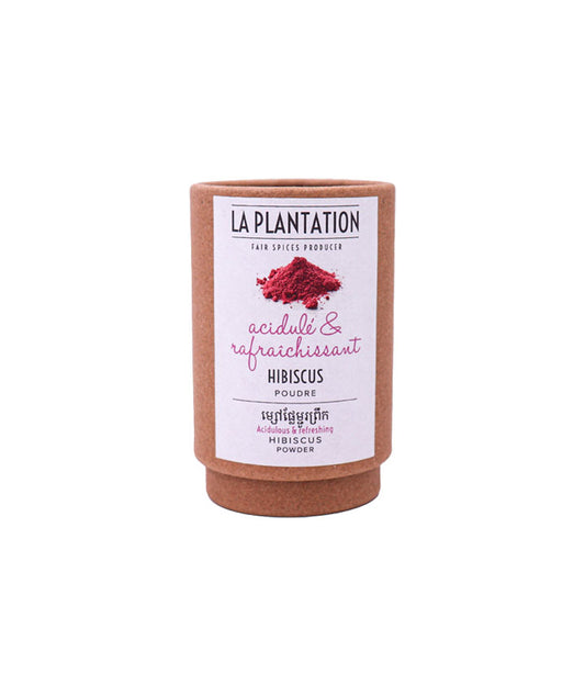 Hibiscus en poudre vue face aux Galeries Lafayette Le Gourmet