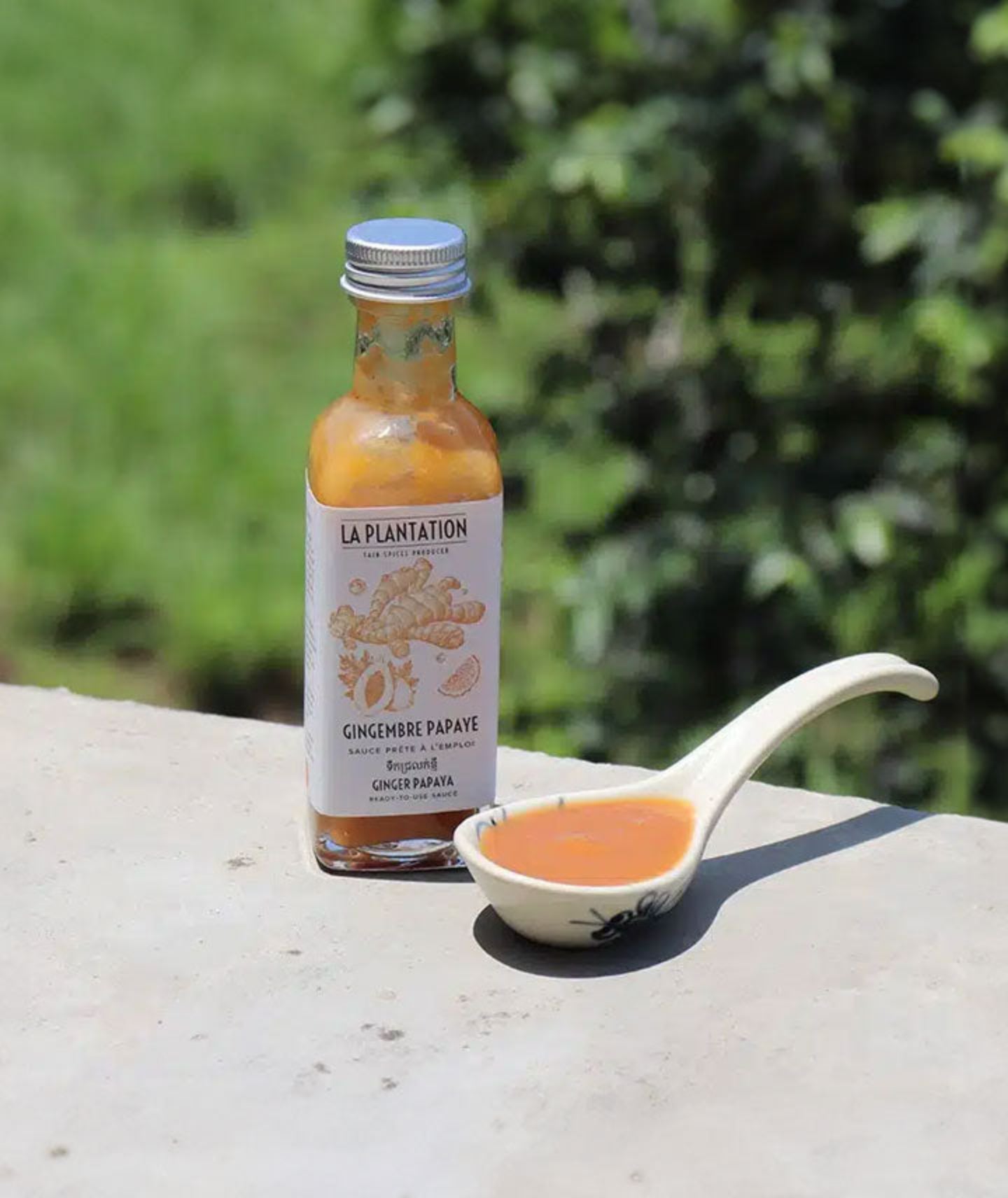 Sauce gingembre papaye