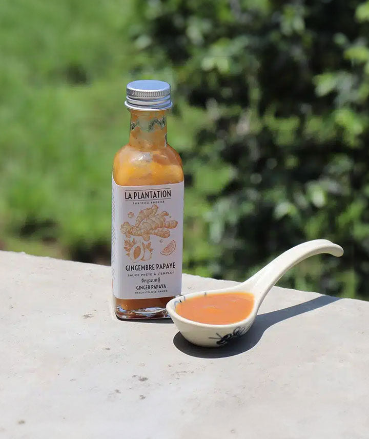 Sauce gingembre papaye