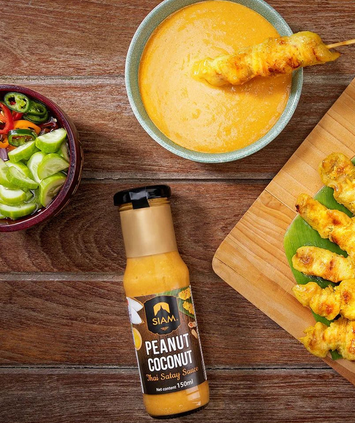 Sauce cacahuète et coco