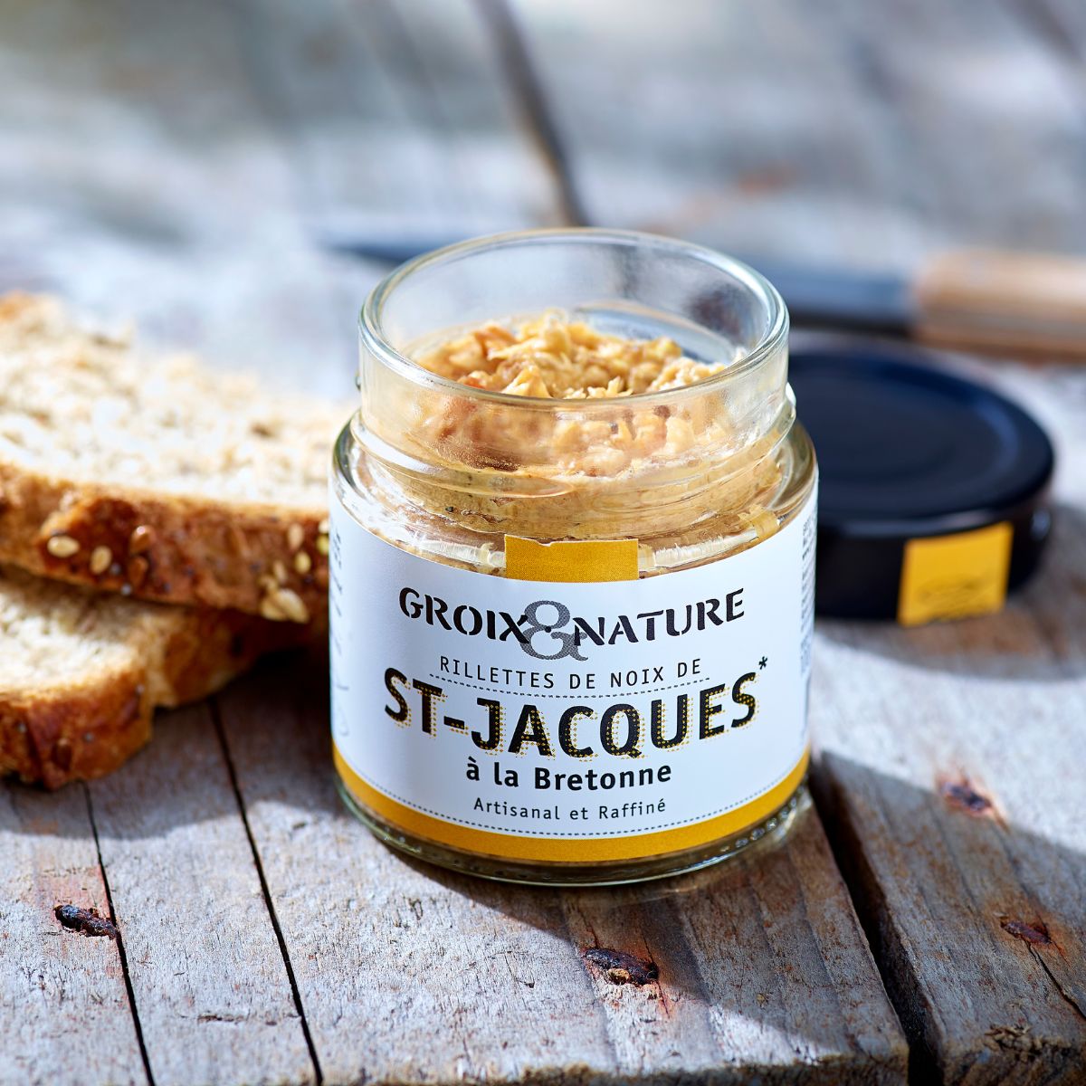 Rillettes de noix de St - Jacques à la bretonne - 100g